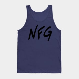 NFG Black A Tank Top